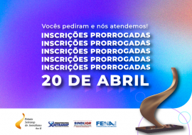 Setransp prorroga inscries do XI Prmio de Jornalismo para o dia 20 de abril 